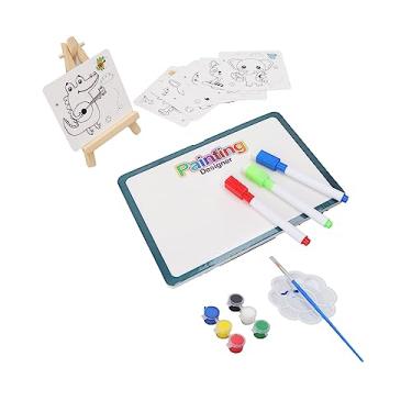 Imagem de Conjunto de Pintura Guache Infantil, Kit Educacional para Colorir Graffiti, Desenho Portátil, Brinquedo Pré-escolar