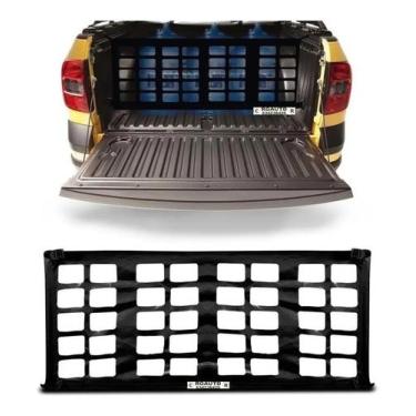 Imagem de Tela Rede Carga Limitadora Protetora Para Caçamba Para Carro S10 Cab. 