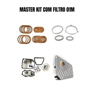 Imagem de Master kit com filtro do câmbio automático 01m - TRANSNATION
