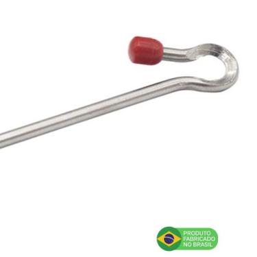Imagem de Antena Corta Pipa Moto Fixa Guidao Aço Inox Zincada M2B - Jojafer