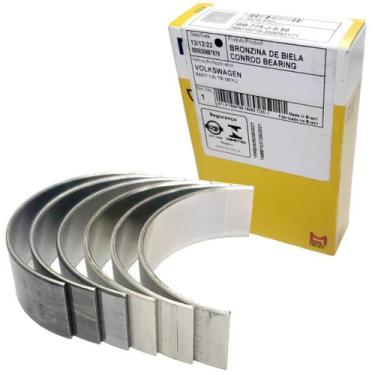 Imagem de Jogo bronzina de biela vw polo virtus nivus 1.0 12v tsi metal leve, 0,