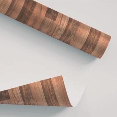 Imagem de Papel de Parede Imitação Madeira Demolição, 5m x 45cm, Autocolante Texturizado (1)