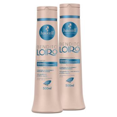 Imagem de Kit Bendito Loiro Haskell Shampoo + Condicionador 500ml