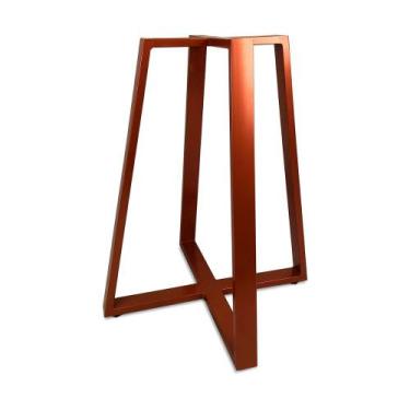 Imagem de Base De Mesa Gizé Tampos Pedra Vidro Madeira De 1m - Loja da Isa, Cobr