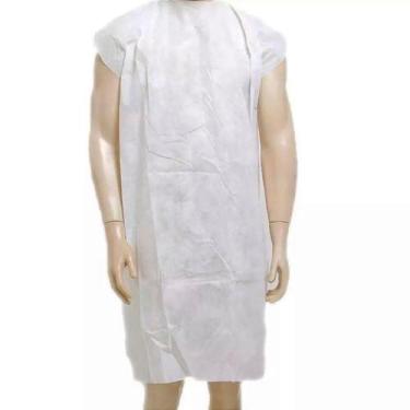 Imagem de Avental Descartável Manga Longa 20g com 10 unidades Rmdesc