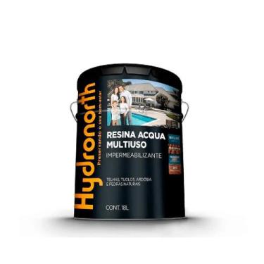 Imagem de Resina acqua incolor hydronorth 18lt impermeavel