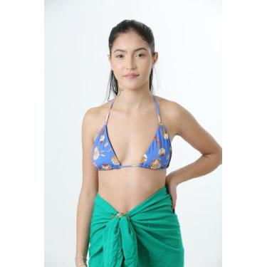 Imagem de Cortininha Estampado Concha - Mariazinha da Praia, M