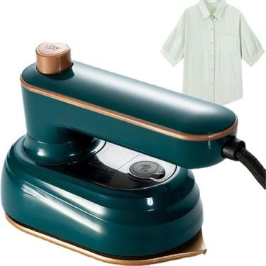 Imagem de Mini Ferro de Passar Portátil Compacto Para Viagens e Roupas Delicadas