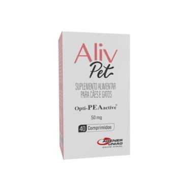 Imagem de Aliv Pet 50mg 40 comprimidos - Agener