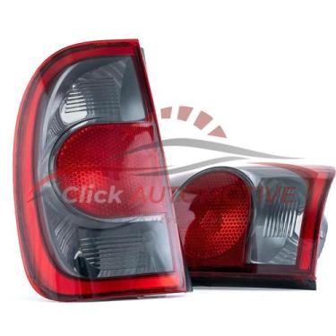 Imagem de Par Lanterna Traseira Saveiro G4 2006 2007 2008 2009 2010 2011 Fumê - 