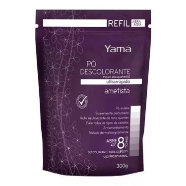 Imagem de Po descolorante yama 300gr refil ametista 08 tons incolor, 300GR