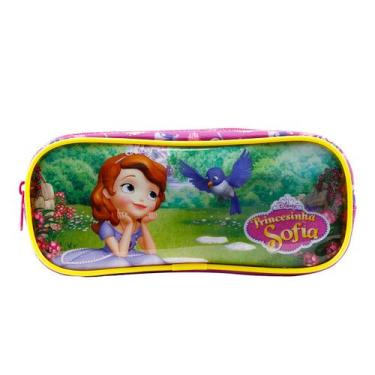 Imagem de Estojo Escolar Princesinha Sofia Original Disney - Dermiwil