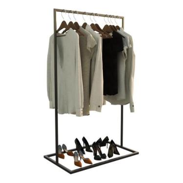 Imagem de Cabideiro P/ Chão Moderna Estilo Industrial Quarto Organizar - Technox