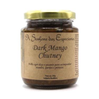 Imagem de Molho Dark Mango Chutney a Senhora das Especiarias 240g