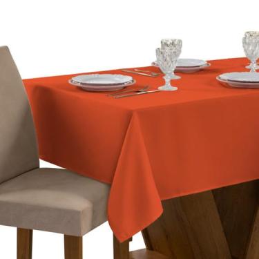 Imagem de Toalha de Mesa TECIDO GROSSO Oxford Liso 1,50M x 2,00M Retangular com 