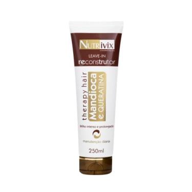 Imagem de Leave-in Reconstrutor Mandioca e Queratina 250ml - Nutrivix Cosméticos