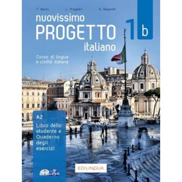 Imagem de Nuovissimo Progetto Italiano 1B A1a2 Libro Dello Studente Quaderno Ese