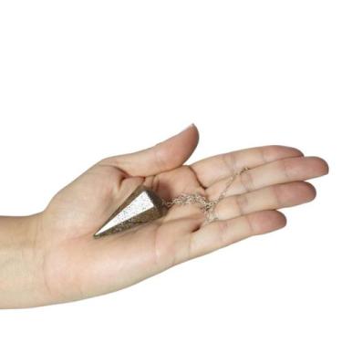 Imagem de PÊNDULO QUARTZO CÓSMICO - RADIESTESIA MESA RADIÔNICA (3,5 a 5,5)cm - G