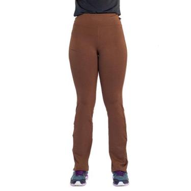 Imagem de Calça Flare Feminina Boca De Sino Bailarina Cintura Alta Pronta Entreg