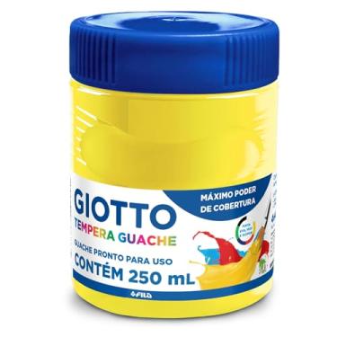 Imagem de GIOTTO POTE TINTA GUACHE AMARELA 250ML LICYN