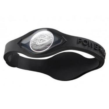 Imagem de Pulseira de Silicone Power Balance Core, Preto, M