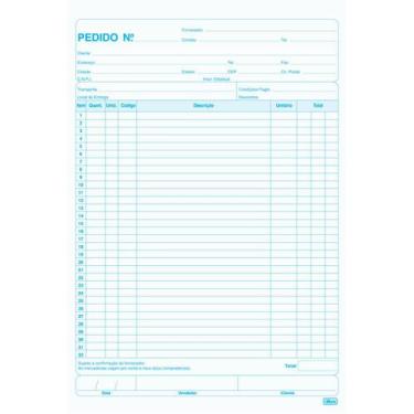 Imagem de Talão Pedido 1/18 1v 50 Folhas Tilibra