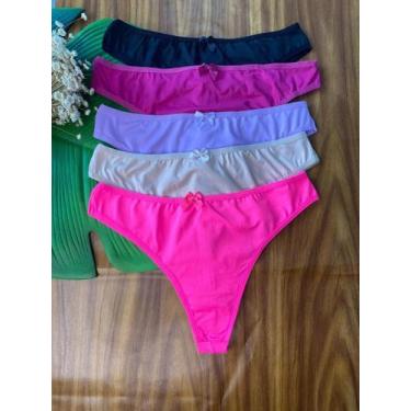 Imagem de Kit 5 Calcinhas Fio Duplo de Poliamida -Atacado Two - TWO STYLUS, M