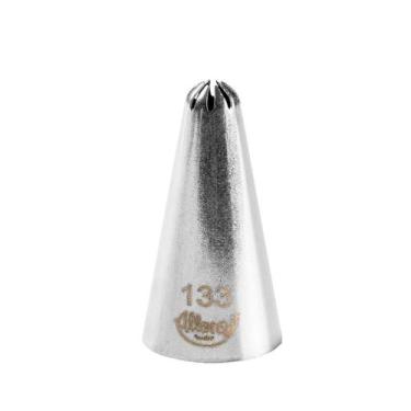 Imagem de Bicos Para Confeitar - Pitanga Fechada - Aço Inox - Nº133 - 1 unidade 