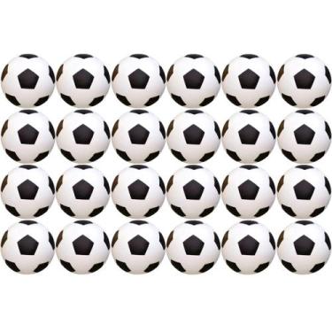 Imagem de 24x Bola De Vinil Pingo Dente De Leite Futebol Kit Atacado - Supri Lar