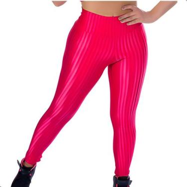 Imagem de Calças Leg Fitness 3d Cirrê Legging Academia - Stillger, G-42-44, Mars