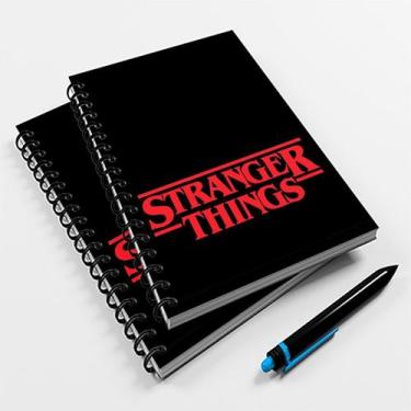 Imagem de Caderno Universitário 10 Mat Stranger Things Mod.02 - Premium