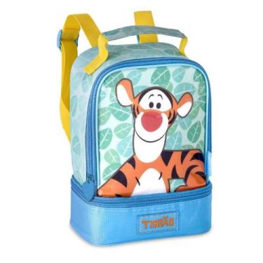 Imagem de Lancheira Térmica Tigrão Ursinho Fun Pooh Escolar Masculino Meninos Ti