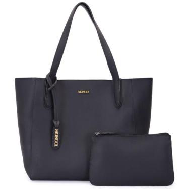 Imagem de Bolsa feminina grande para trabalho faculdade cabe notebook com ziper 