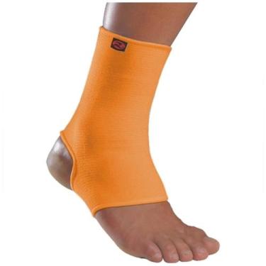 Imagem de Tornozeleira Elástica 0240 Realtex, P, Laranja