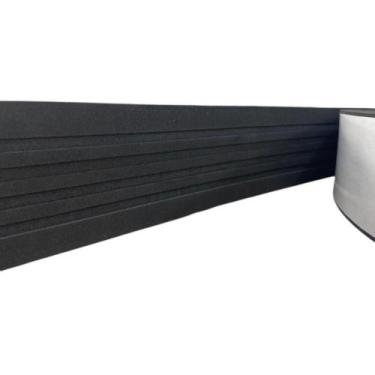 Imagem de Moldura Guarnição Rodameio Eva Autocolante Urânio 7cmx5mm 5 Metros - G