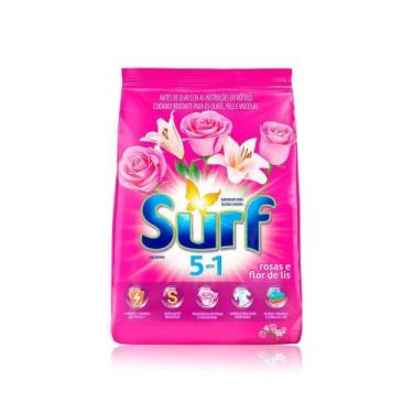 Imagem de Sabão em Pó Surf Rosas e Flor de Lis 5 em 1 de 1,6kg