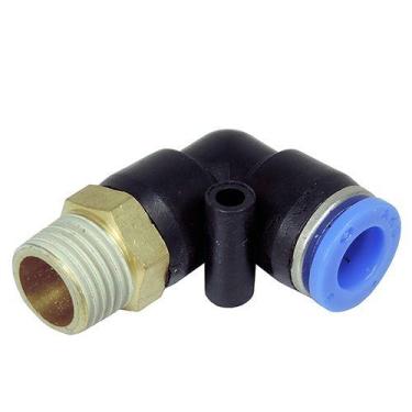 Imagem de Kit 5 Cotovelos Engate Rápido Mercedes Plastico Macho Giratorio 8 Mm X
