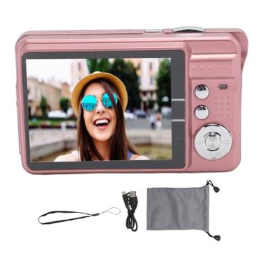 Imagem de Câmera Digital 4K de 48 MP, Foco Automático Com Zoom Automático de 8X, Tela HD de 2,7 Polegadas, Câmera Fotográfica Compacta Com Luz de Preenchimento, Câmera de Bolso de Viagem