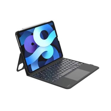Imagem de Belkin Capa para teclado diário com suporte, teclado Bluetooth retroiluminado, controles multigestos, compatibilidade com armazenamento magnético Apple Pencil e teclas multimídia para iPad Air de 11