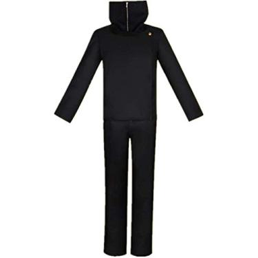 Imagem de Jutsu Kasen Inumaki Toge cosplay fantasia preta uniforme escolar fantasia de Halloween conjunto completo, Fantasias, Male XS