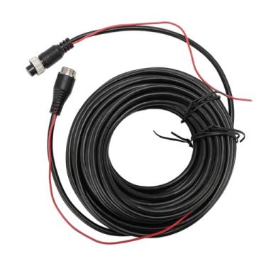 Imagem de Cabo de Extensão de Câmera de Backup de 4 Pinos, Espelho Dashcam Cabo de Extensão de Câmera Traseira Cabo de Extensão de Vídeo de Carro Dash Cam Câmera de Backup de Visão