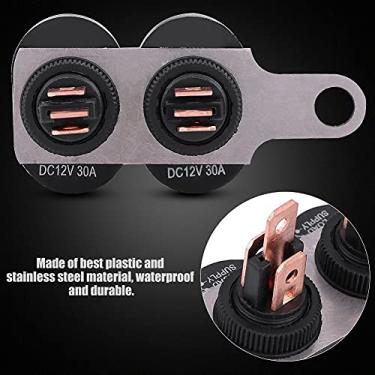 Imagem de Farol de Led para Scooter de Motocicleta, Indicador Liga/desliga, à Prova D'água, Resistente, Adequado para a Maioria das Motos de 12v (457x457cm / 179,9x179,9 pol.)