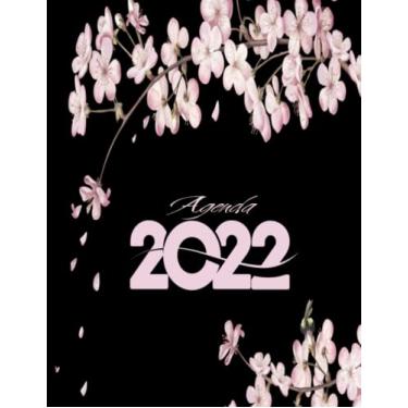 Imagem de AGENDA 2022: AGENDA 2022: A4 agenda giornaliera da gennaio a dicembre 2022 365 giorni, data di visualizzazione + agenda mensile, calendario