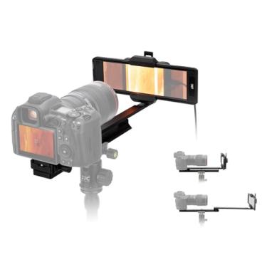 Imagem de JJC Digitalizador de filme negativo para filme de formato 120 de 35 mm, conversor negativo para digital com retroiluminação LED de 10 níveis e trilho deslizante ajustável para câmeras Canon Nikon,