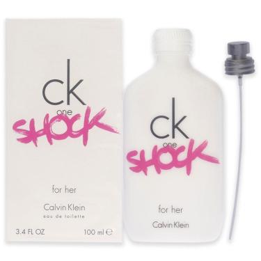 Imagem de Perfume CK One Shock For Her da Calvin Klein para mulheres - 100 ml de spray EDT