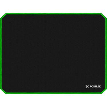 Imagem de Mouse Pad Gamer Fortrek Speed Mpg101 320x240mm Verde/Preto