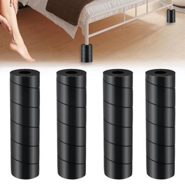 Imagem de Jayen 4 Peças De Protetores De Dedos Para Estrutura De Cama, Capas De Pernas De Estrutura De Cama Não Adesivas Para Protetores De Dedos, Almofada De Dedos Para Qualquer Perna De Móvel - Evita Ferime