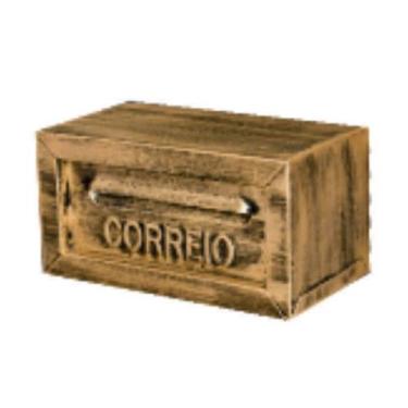 Imagem de Caixa Correio Mini Popular 20x10.5x15 Para Muro - Claufer - Mat Saveir