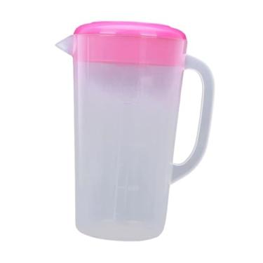 Imagem de ＫＬＫＣＭＳ Jarra de água para Geladeira, Chaleira para Chá Gelado, Transparente com Alça, Jarra de água para Verão, Jarra de para, Chá Gelado, água Que,