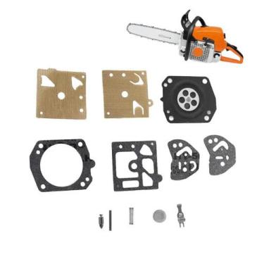 Imagem de Kit Reparo Carburador Compativel Motosserra MS 260 250 025 T2000 235 3